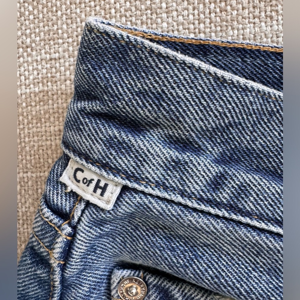 Citizens Of Humanity Distressed Blue High Rise Jeans - Picture 5 of 15
